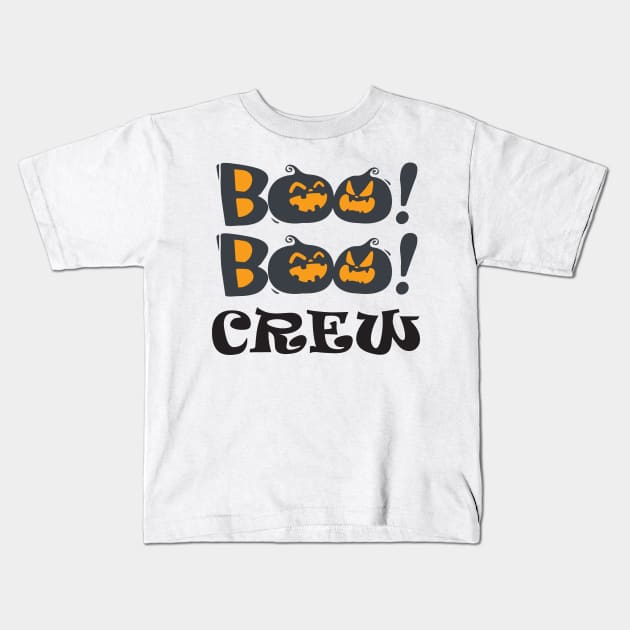 Boo Boo Crew Kids T-Shirt by Work Memes